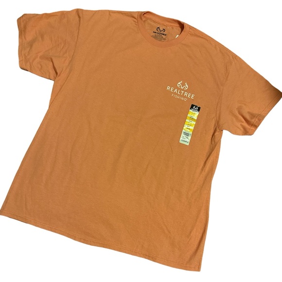 Reeltree Fishing Men’s Coral XL T-Shirt NWT Fathers Day, Christmas, Birthday - Picture 2 of 6
